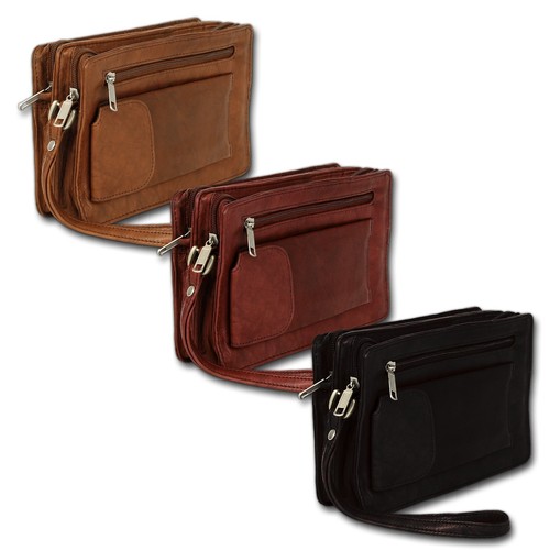 Drachenleder handgelenktasche - drachenleder,