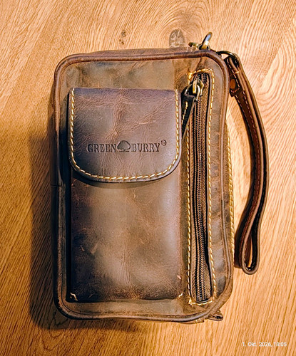 Greenburry vintage leder - vintage,