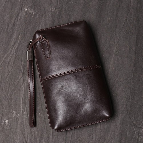 Herren leder clutch - herren, geldbörse