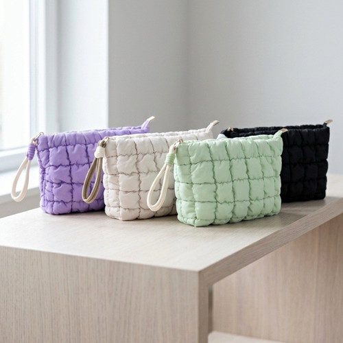 Puffer kosmetiktasche gesteppt - puffer,