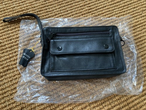 Herrentasche echtleder - -,