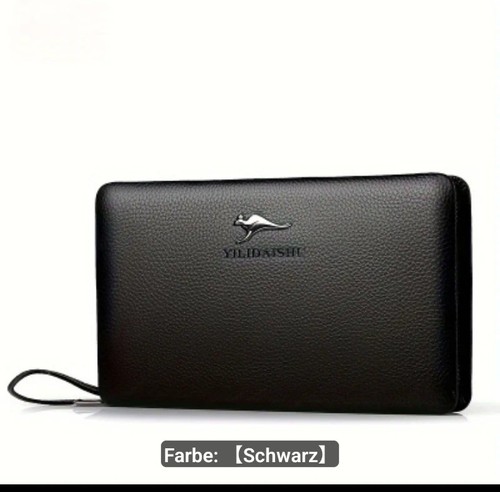 Herren handgelenktasche echt - handgelenktasche,