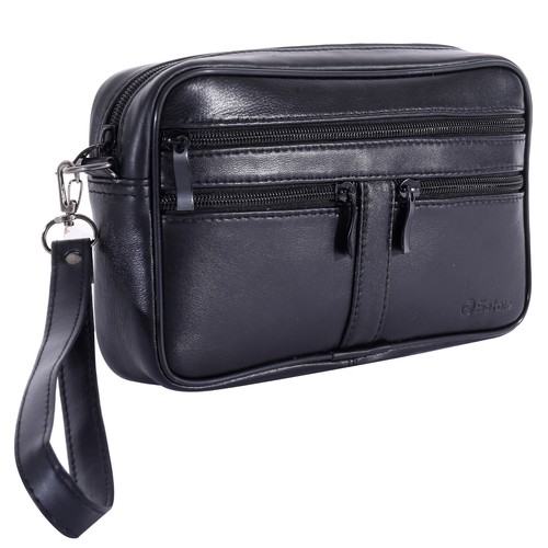 Handgelenktasche herren echt - handgelenktasche,