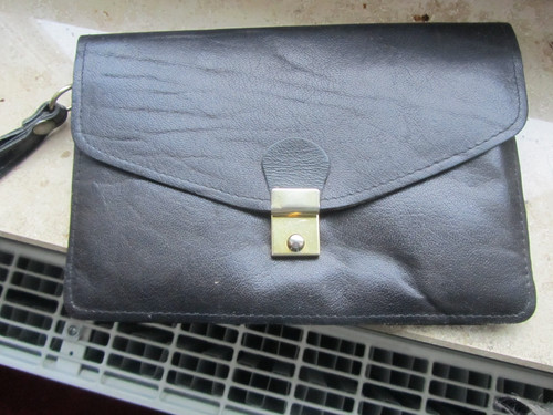 Herren handgelenktasche leder - handgelenktasche,